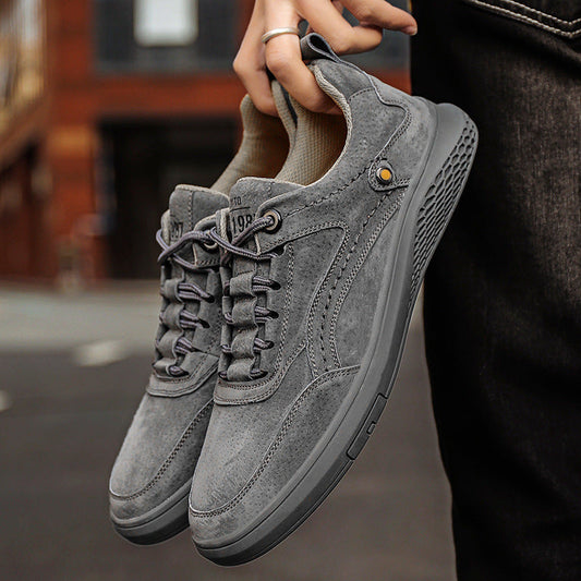 1987 Italian Suede Sneakers | Retro Casual Comfort