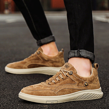 1987 Italian Suede Sneakers | Retro Casual Comfort
