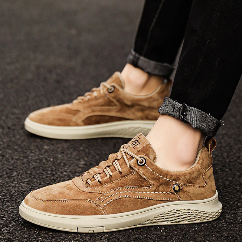 1987 Italian Suede Sneakers | Retro Casual Comfort