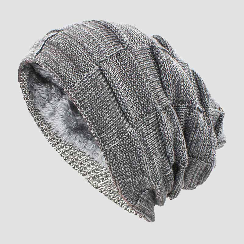 Theodore Slouchy Beanie | Knit Ribbed Slouchy Beanie