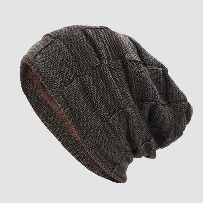 Theodore Slouchy Beanie | Knit Ribbed Slouchy Beanie