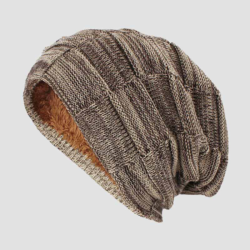 Theodore Slouchy Beanie | Knit Ribbed Slouchy Beanie