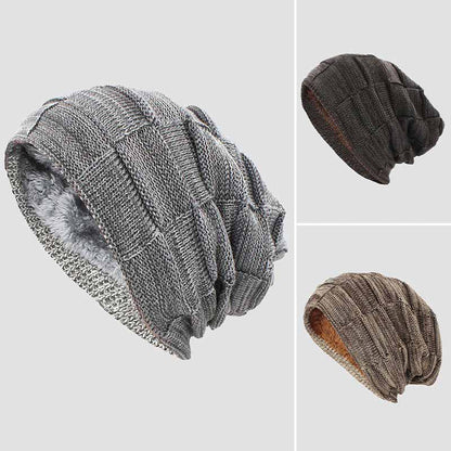 Theodore Slouchy Beanie | Knit Ribbed Slouchy Beanie