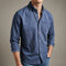Cavell Tailored Button-Down Shirt with Classic Collar and Pocket