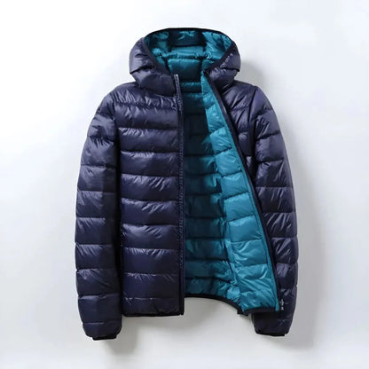 Isla Hooded Quilted Puffer Jacket | Casual Zip-Up Puffer Jacket