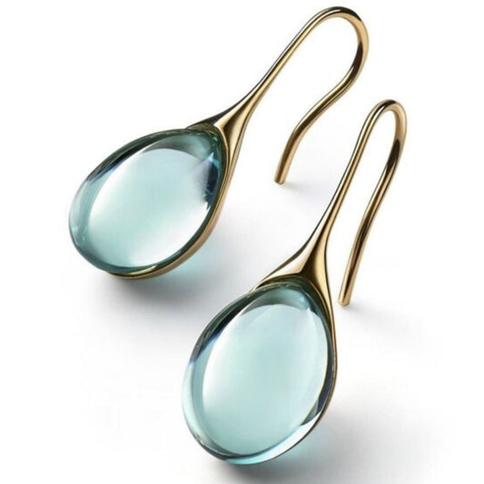 Vystra™ | Luxe Crystal Drop Earrings