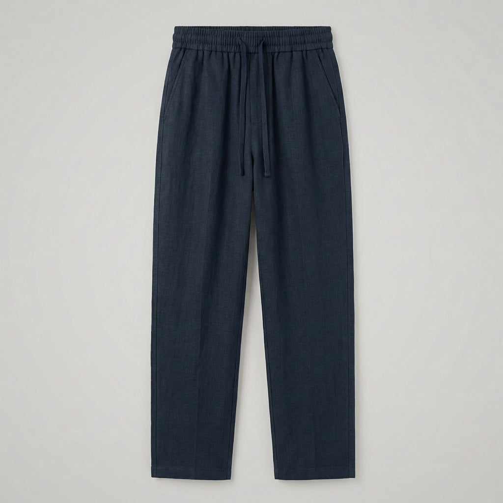 Haru Cropped Linen Pants