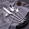 Stainless Steel Flatware Set with Polished Finish