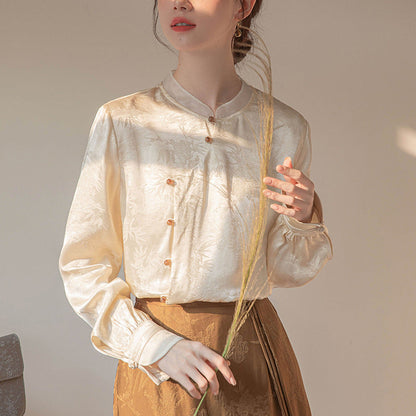 Daiyu Silky Long-Sleeve