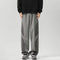 Men’s Track Pants – Relaxed Wide Leg – Contrast Stripe Panels – Streetwear Design