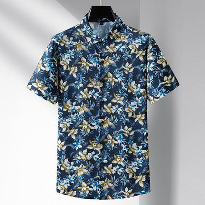 Hibiscus Button Up Shirt