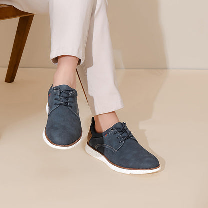 Miles Lace-Up Dress Sneakers | Breathable Smart Casual Shoes