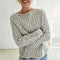 Dana Casual Knit Sweater | Boat Neck Pullover