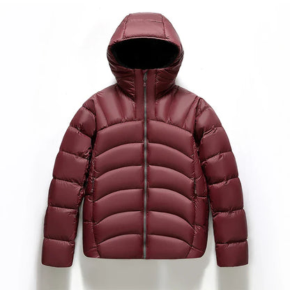 Arthur Puffer Jacket | Contoured Quilted Hooded Winter Jacket