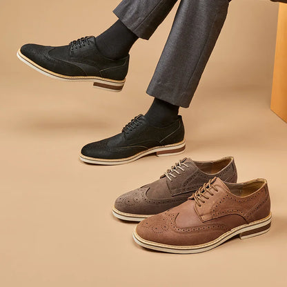 Suede Wingtip Oxford