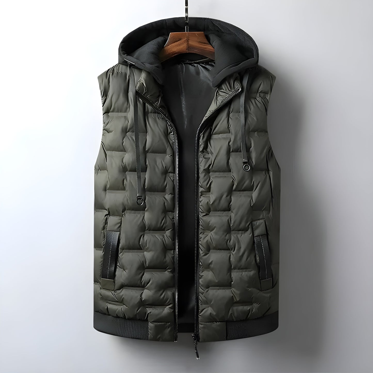Thermo-Grid Hooded Vest