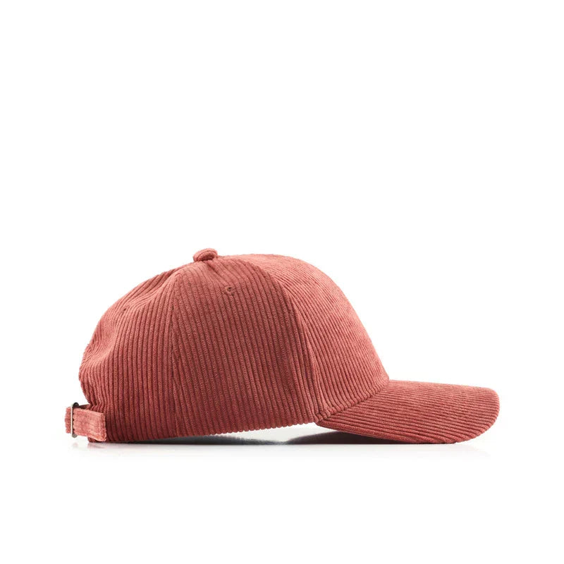 Theodore Adjustable Fit Baseball Cap | Solid Curved Brim Baseball Cap