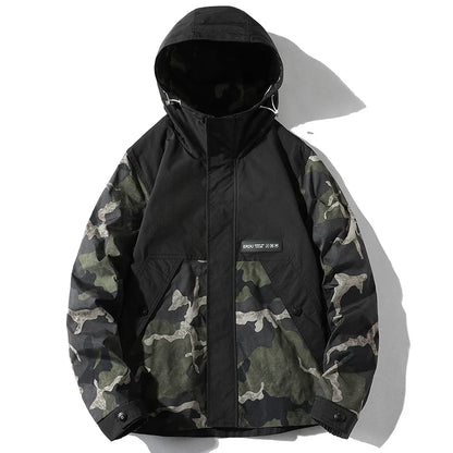 Split Camo Jacket