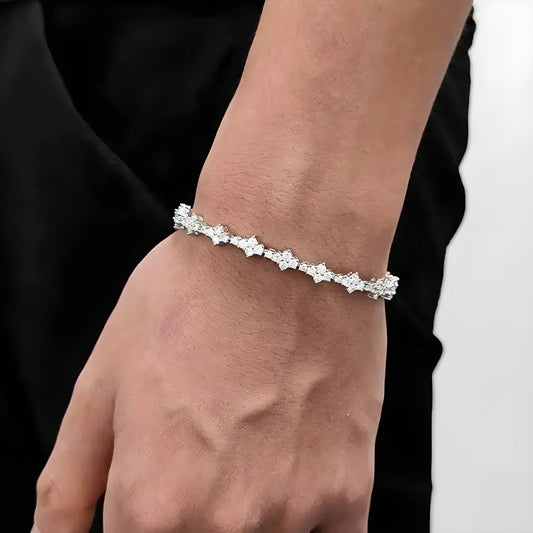 Diamond Petal Bracelet