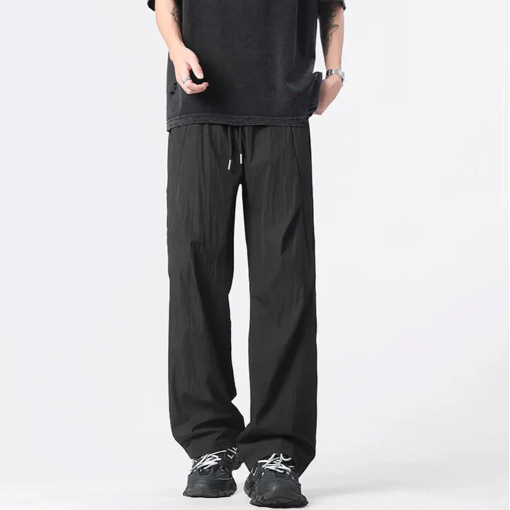 Tufted Parachute Pants