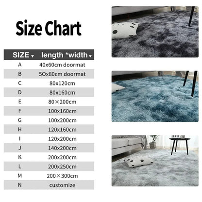Plush Faux Fur Area Rug for Cozy Modern Interiors