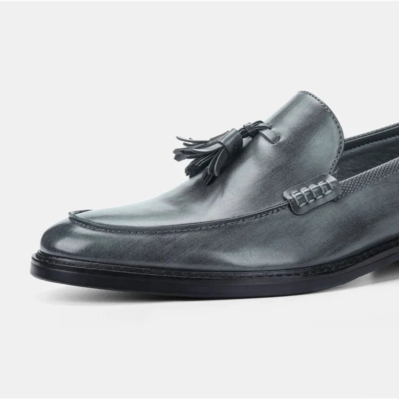 Santino Lucci Tassel Loafers