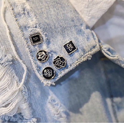 MetalSnap™ - Metal anti-glare buttons (set of 10)