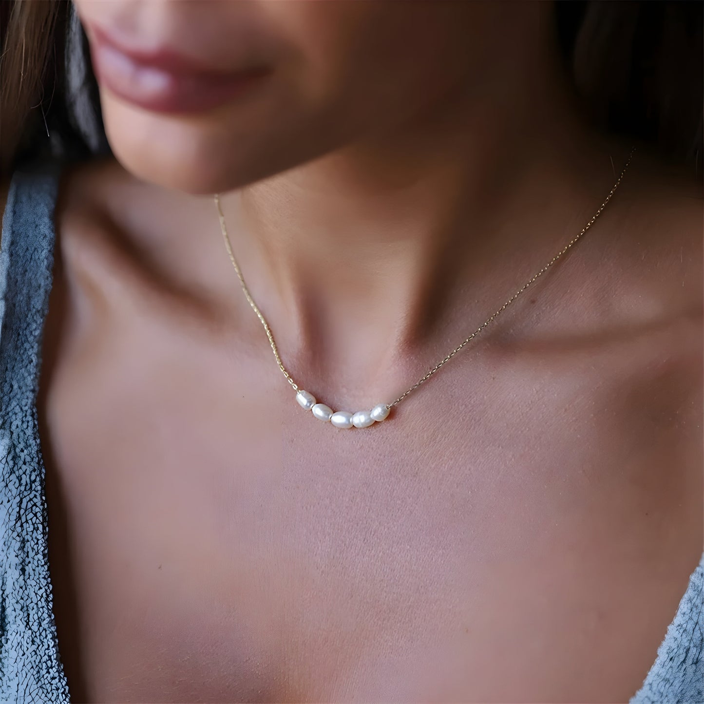 Pearl Dainty Necklace