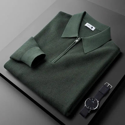Bradbury Quarter Zip Shirt | Long Sleeve Casual
