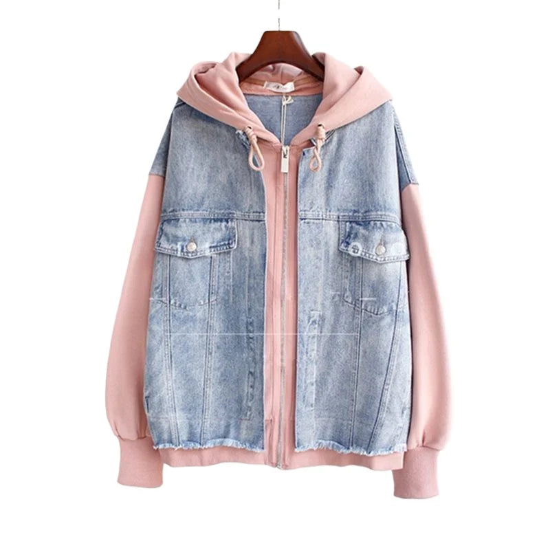 Mila Denim Hoodie