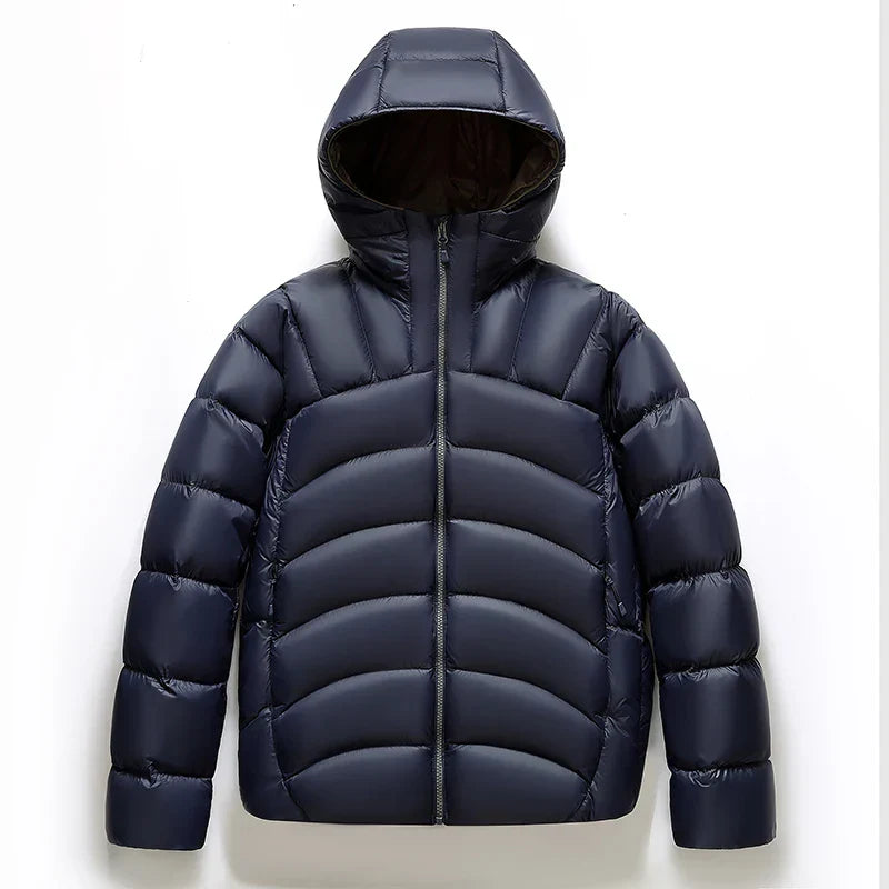 Arthur Puffer Jacket | Contoured Quilted Hooded Winter Jacket