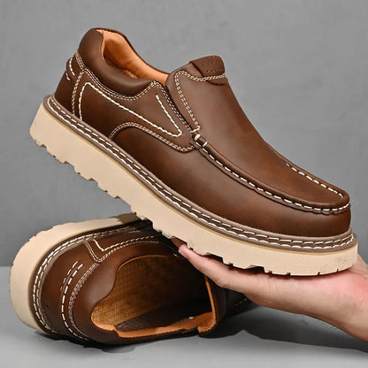 Monza Leather Loafers | Orthopedic Cushioned Insole