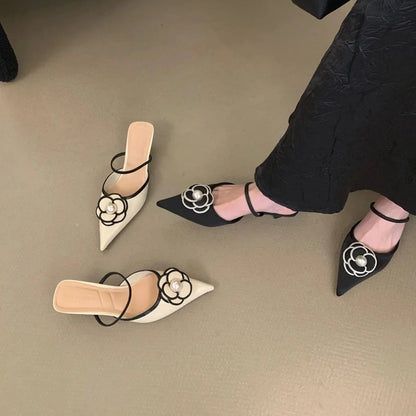 Elise Étoile Mule Pump