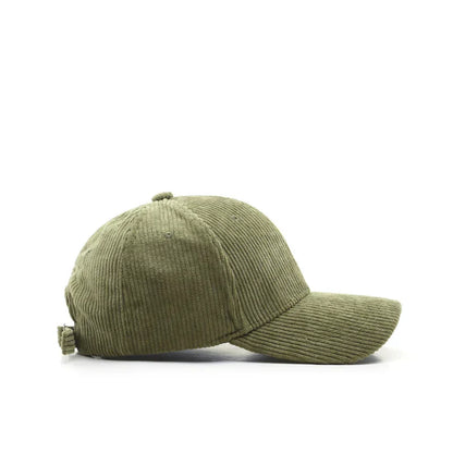 Theodore Adjustable Fit Baseball Cap | Solid Curved Brim Baseball Cap