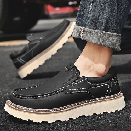 Monza Leather Loafers | Orthopedic Cushioned Insole