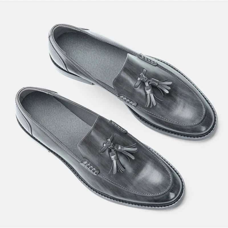 Santino Lucci Tassel Loafers