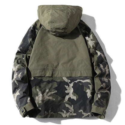 Split Camo Jacket