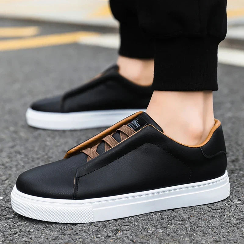 Oliver Low-Top Slip-On Sneaker | Thick Sole Casual Sneaker
