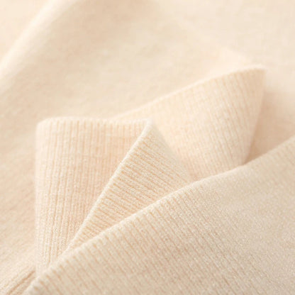 Amelia Wide-Leg Knit Trousers | Drawstring Waist Knit Trousers