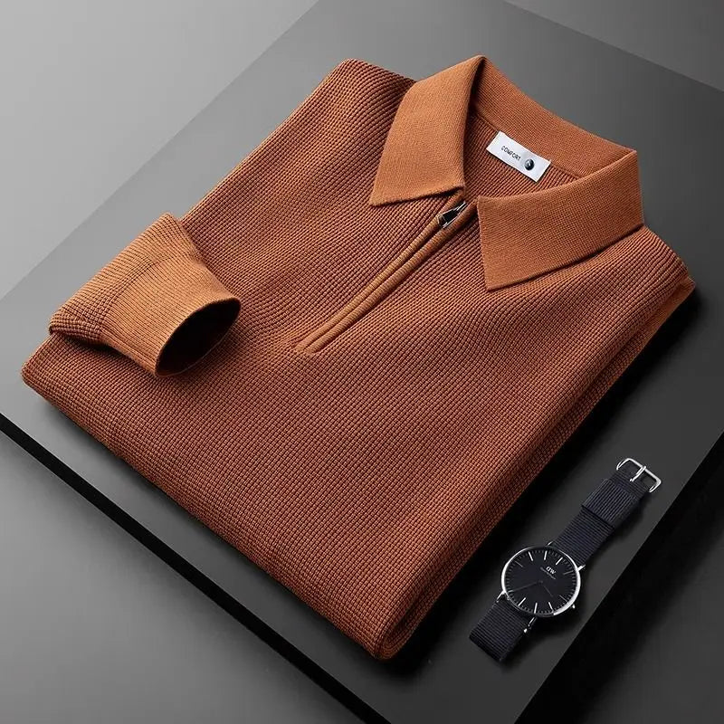 Bradbury Quarter Zip Shirt | Long Sleeve Casual