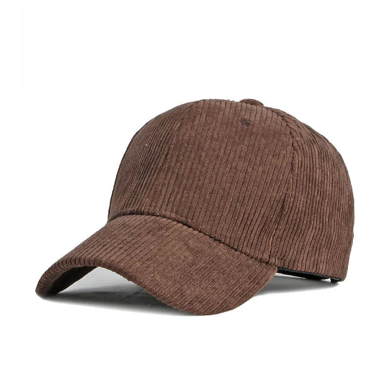 Theodore Adjustable Fit Baseball Cap | Solid Curved Brim Baseball Cap