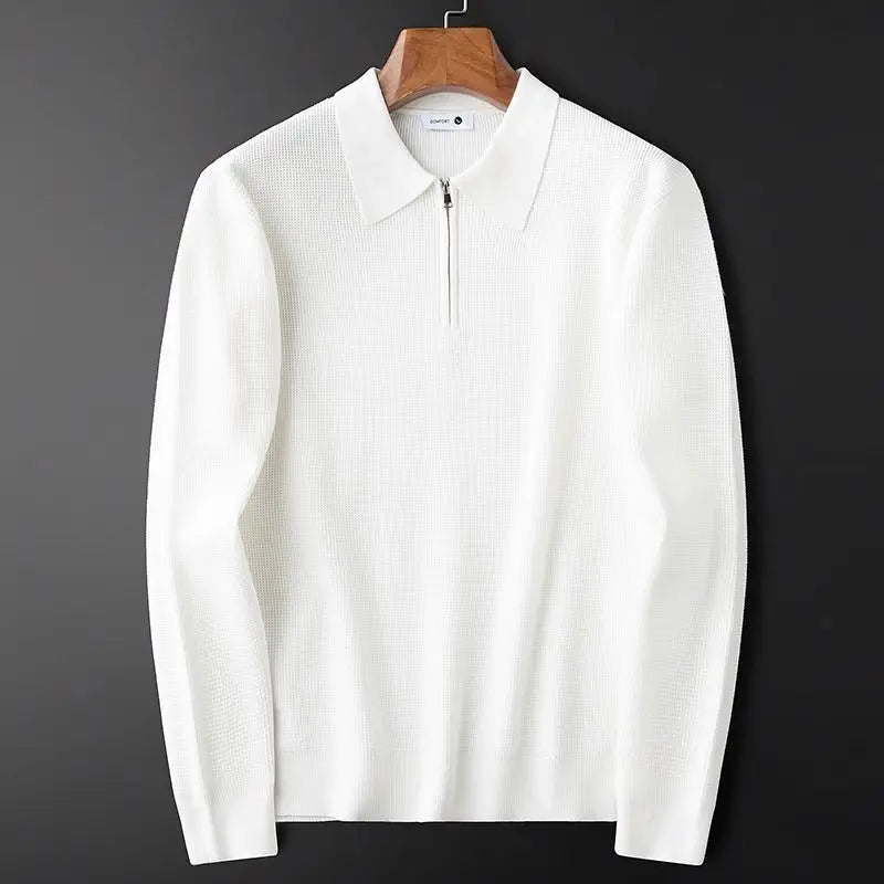 Bradbury Quarter Zip Shirt | Long Sleeve Casual