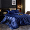 Luxury Silk Bedding Set With Satin Finish
