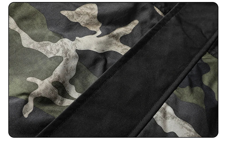 Split Camo Jacket