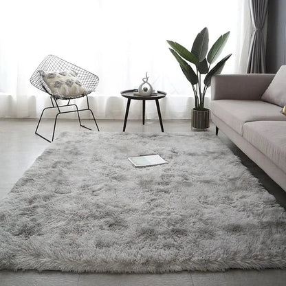 Plush Faux Fur Area Rug for Cozy Modern Interiors