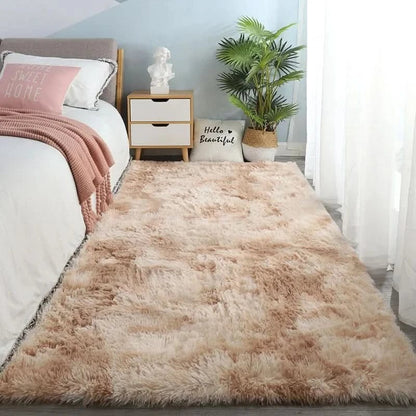 Plush Faux Fur Area Rug for Cozy Modern Interiors