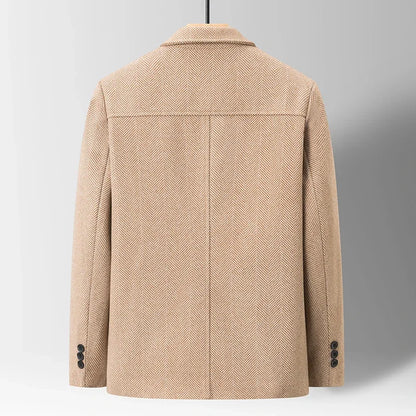 Joshua Regular Fit Chore Coat | Collared Button Front Coat