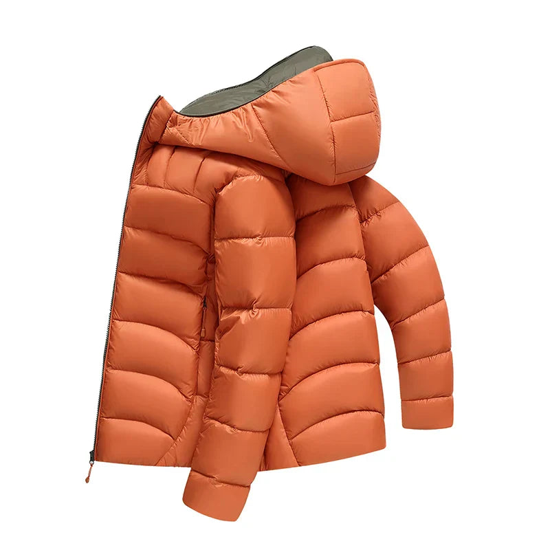 Arthur Puffer Jacket | Contoured Quilted Hooded Winter Jacket