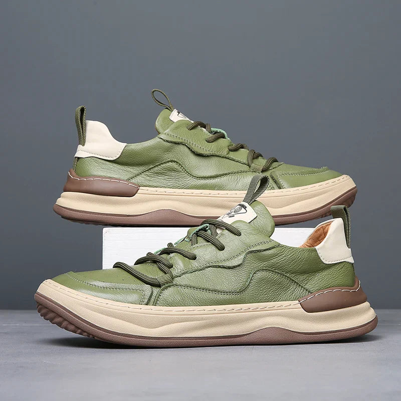 Noble Italiana Leather Sneakers | Genuine Premium Footwear
