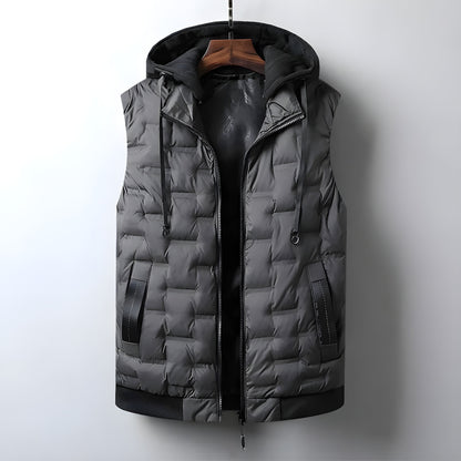 Thermo-Grid Hooded Vest